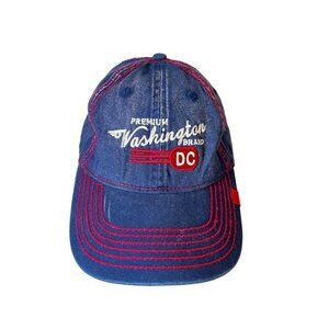 Premium Washington Brand DC Fitted Embroidered Strapback Hat